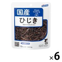 はごろもフーズ HomeCooking　ひじき（国産）料理素材・パウチ 6袋
