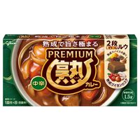 グリコ プレミアム熟カレー中辛 1個 カレールー