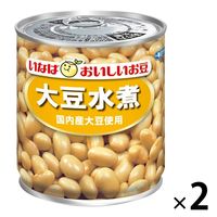 缶詰 いなば食品 大豆水煮 国産大豆使用 290g 1セット（2缶）