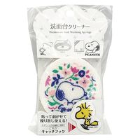 スヌーピー 洗面台クリーナー フラワー フック付 1個 創和