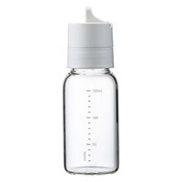 HARIO (ハリオ) 調味料入れ 150ml ワンタッチ ペールグレー ODBN-150-PGR 1個