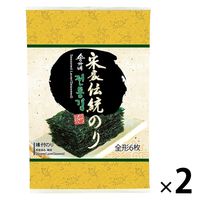 宋家伝統のリ 味付のり 23g 全形6枚 1セット（1個×2）五星コーポレーション 韓国