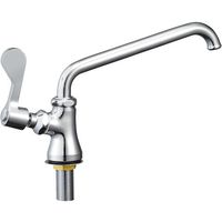 SANEI 厨房用立形上向自在水栓 A5371L-13 1台 545-4505（直送品）