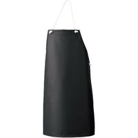 船橋 レザーエプロン ブラック AF-200 BK 1枚 554-7054（直送品）