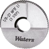 ノガ・ウォーターズ WATERS テーパーねじ用リングゲージ(NPTF) WR3/8-18NPTF 1式 209-0234（直送品）