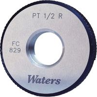 ノガ・ウォーターズ WATERS テーパーねじ用リングゲージ(PT) WR1/4-19PT 1式 209-0474（直送品）