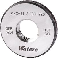 ノガ・ウォーターズ WATERS 平行ねじ用リングゲージ(G) WRA11/8-11G 1式 208-9964（直送品）