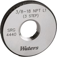 ウォーターズ社 WATERS テーパーねじ用リングゲージ(NPT) WR3/4-14NPT 1式 209-0674（直送品）