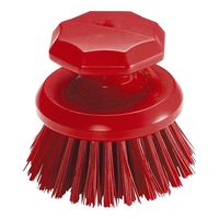 トラスト オールカラー ラウンドスクラブブラシ レッド 1223603 1個 67-5743-77（直送品）