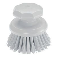 トラスト オールカラー ラウンドスクラブブラシ ホワイト 1223604 1個 67-5743-81（直送品）