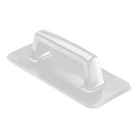 トラスト ハンド研磨パッドホルダー ホワイト 1361604 1個 67-5744-72（直送品）