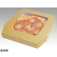 ヤマニパッケージ ピザ箱 ミエルピザ箱 12インチ クラフト【weeco】 160枚 10-349 1ケース(160枚)（直送品）