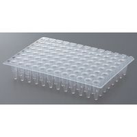 イナ・オプティカ PCR用96ウェルプレート 0.2mL 10枚入 3400-00 1箱(10枚) 67-3044-59（直送品）