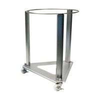 エム・あい ザル置台用ステンレス三角台車アシストザル#40用 s76-001 1台 67-4910-04（直送品）