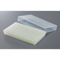 イナ・オプティカ 96ーWELL リバーシブルラック 96本立て ナチュラル 5320-00N 1個 67-5191-49（直送品）