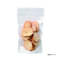 ヤマニパッケージ コーヒー用袋 白クラフトスタンドチャック袋 大 1000枚 COT-877W 1ケース(1000枚) 67-7147-22（直送品）