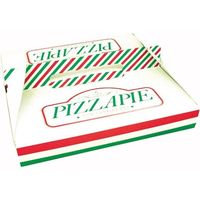 ヤマニパッケージ ピザ箱 ピザ11インチ 100枚 12-20 1ケース(100枚) 67-7138-51（直送品）