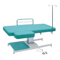 高田ベッド製作所 電動小児用処置ベッド スカイブルー 550×1400×450~850mm TB-1643 1個 9-1324-01（直送品）