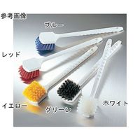 アズワン ロングハンドルブラシ M ホワイト 67-6895-12 1個（直送品）