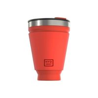 Pangaea 折り畳みタンブラー レッド TU01RE 1個 65-2351-83（直送品）