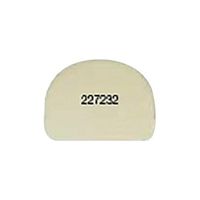 Schneider シュナイダー パン生地スクレーパー(PP)120×80mm 227232 1枚 67-6913-85（直送品）