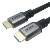 ホーリック ハイスピードHDMIケーブル シルバー 10m HDM100-651SV 1本 65-5724-97（直送品）