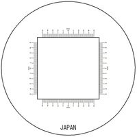 京葉光器 柄付型 LEDライトルーペ 10× LED-5012 1個 66-0015-34（直送品）