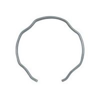 丸中洋行 SRーFF15 フロントフォーク用スナップリング 1セット(4個)（直送品）