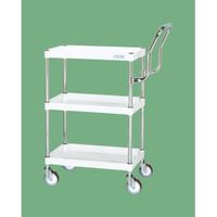 サカエ CSパールワゴン(中量・ハイタイプ取手) CSP-6073HTNUW 1台（直送品）