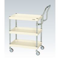 サカエ CSパールワゴン(軽量・ハイタイプ取手) CSP-7573LHTI 1台（直送品）