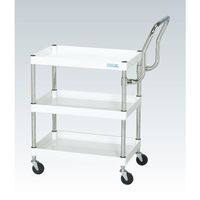 サカエ CSパールワゴン(軽量・ハイタイプ取手) CSP-7573LHTW 1台（直送品）