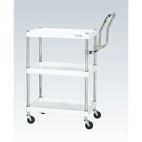 サカエ CSパールワゴン(軽量・ハイタイプ取手) CSP-7583LHTW 1台（直送品）