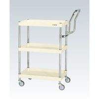 サカエ CSパールワゴン(軽量・ハイタイプ取手) CSP-7583LHTNUI 1台（直送品）