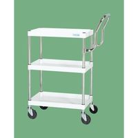 サカエ CSパールワゴン(中量・ハイタイプ取手) CSP-6073HTW 1台（直送品）