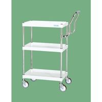 サカエ CSパールワゴン(中量・ハイタイプ取手) CSP-6083HTNUW 1台（直送品）