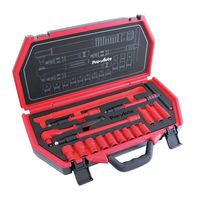 スエカゲツール 3/8”16PC.絶縁工具セット P-E3500A 1式（直送品）