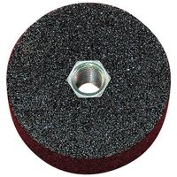 柳瀬 レジノイド砥石 ネジ付平型 A(黒) BA2525N-A 25X25XW3/8 #36 1セット(50個)（直送品）