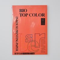 伊東屋 バイオトップカラーA4 80g 100枚 BT119 ブリックレッド 1セット(1パック×3)