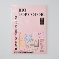 伊東屋 バイオトップカラーA4 80g 100枚 BT131 フラミンゴ 1セット(1パック×3)