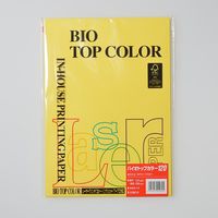 伊東屋 バイオトップカラーA4 120g 50枚 BT312 カナリーイエロー 1セット(1パック×3)