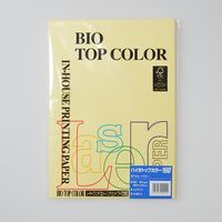 伊東屋 バイオトップカラーA4 160g 50枚 BT403 イエロー 1セット(1パック×3)