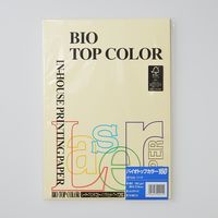 伊東屋 バイオトップカラーA4 160g 50枚 BT430 バニラ 1セット(1パック×3)