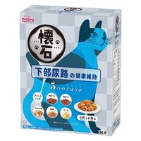 懐石 5つのごほうび 下部尿路の健康維持 国産 180g（18g×10袋）1個 ペットライン キャットフード 猫用