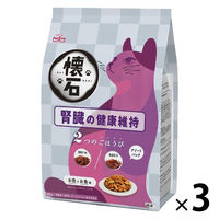 懐石 2つのごほうび 腎臓の健康維持 国産 600g（60g×10袋）3個 ペットライン キャットフード 猫用