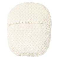 無印良品 あたたかファイバー鹿の子湯たんぽカバー 中 アイボリー 約29×23cm 良品計画