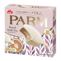 森永乳業 [アイス] PARM(パルム) ロイヤルミルクティー 6本入×6箱 4902720156677 1セット(6箱)（直送品）