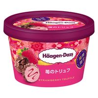 [アイス] ハーゲンダッツジャパン ミニカップ 苺のトリュフ 110ml×6個 4976994206765 1セット(6個)（直送品）