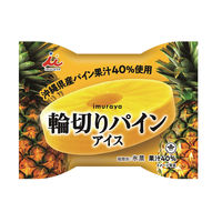 井村屋 [アイス] 輪切りパインアイス 75ml×30個 4901006220170 1セット(30個)（直送品）