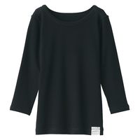 無印良品　インナーシャツ 肌着 ウール　クルーネック長袖Ｔシャツ メンズ セール】ウール クルーネック長袖Tシャツ（インナーウェア/肌着