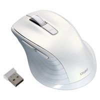 ナカバヤシ 無線静音 5ボタン BlueLEDマウスMUS